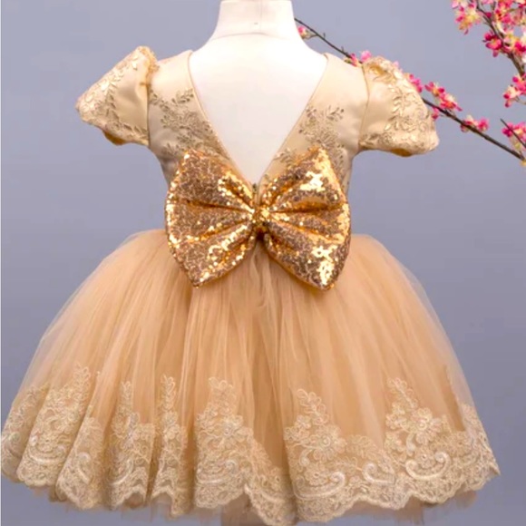 Used- Itty Bitty Toes Tisha dress - Picture 2 of 5